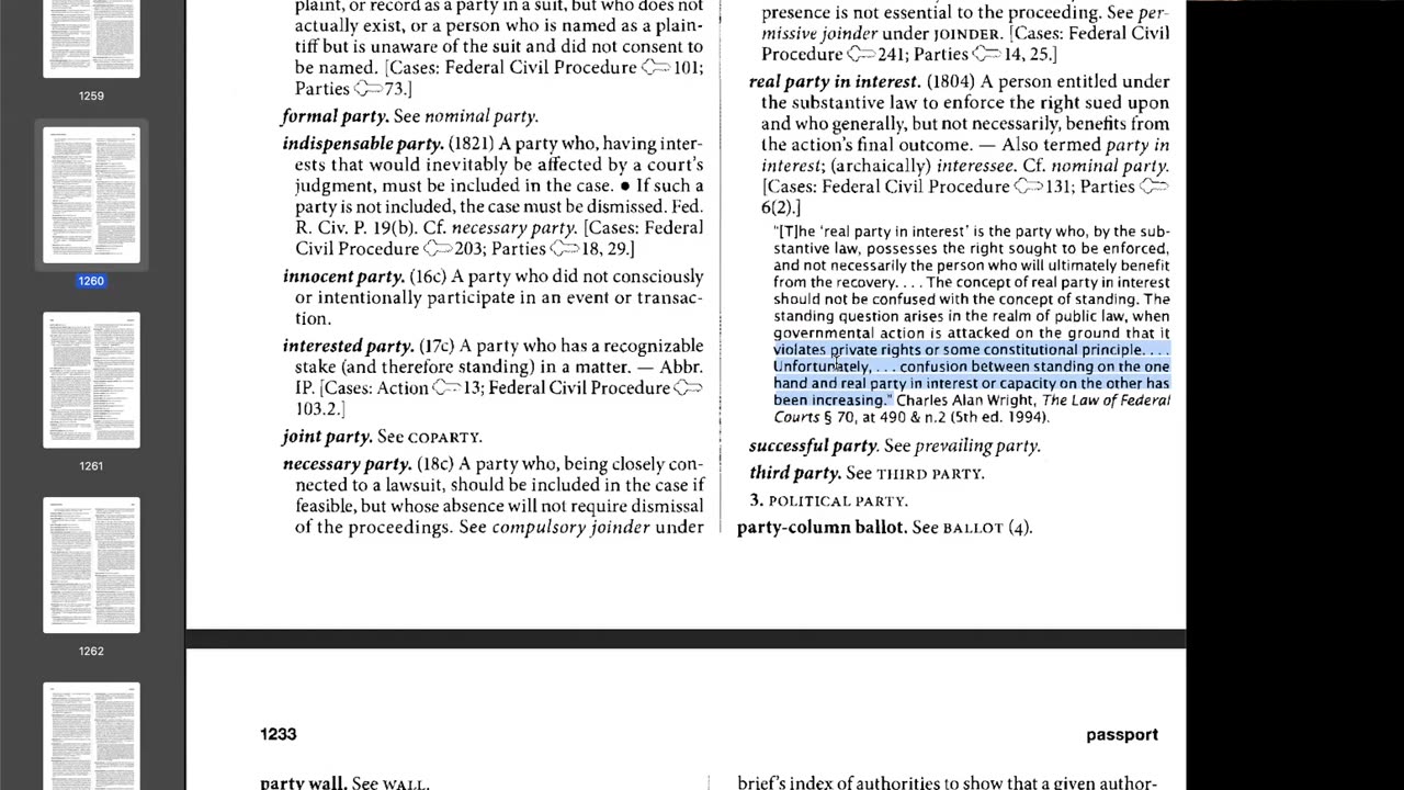 Real Party of Interest and Assignment