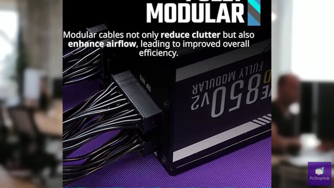 Cooler Master MWE Gold 850 V2 Full Modular, 850W, 80+ Gold Efficiency, 2 EPS Con