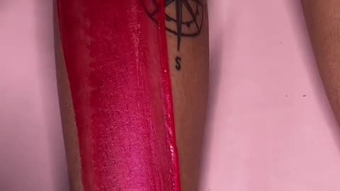 @estheglowspa Leg Waxing with Sexy Smooth Cherry Desire Hard Wax | Waxing Tutorial