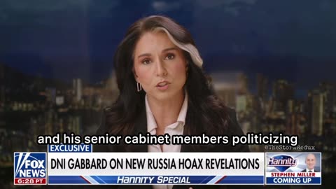 DNI Tulsi Gabbard talks in detail about declassified documents that prove Obama committed treason