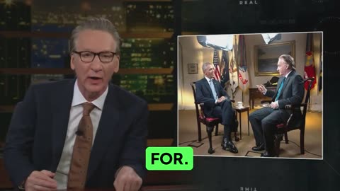 Bill Maher explains why he doesn't have high profile Democrats on his show