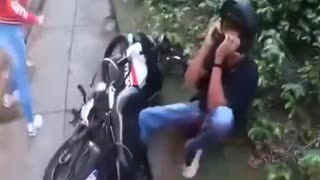 Not only risking his life but willing to risk his girlfriends life