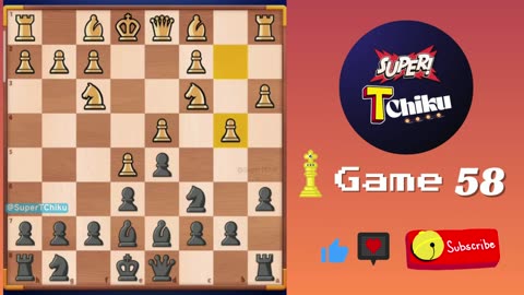 full video of my #chess #game58 it was getting interesting but watch to know what happened