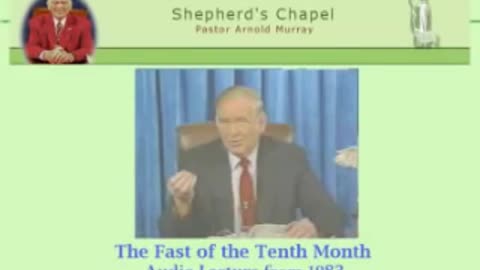 Pastor Arnold Murray - Fast of the Tenth Month (1988) Retro