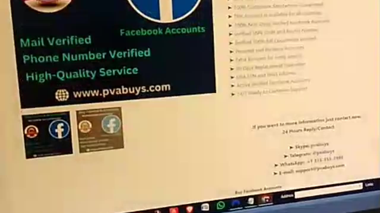 Buy Facebook Accounts