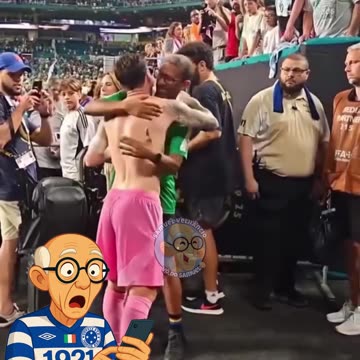 Messi e Djalminha: respeito mútuo