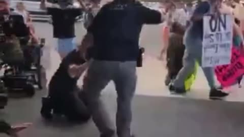 Rumor of shooting at Salt Lake City No Kings protest. This is a related arrest