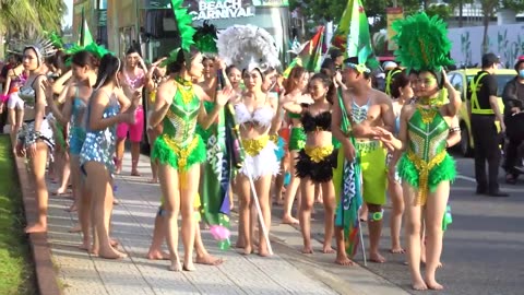 🔥 Many Pretty Ladies at the Beach Carnival 2025 | Summer Vibes & Bikini Fashion Parade 🌴👙