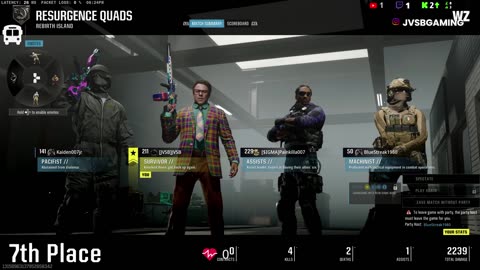 GOTTA GET BACK TO WARZONE WORK