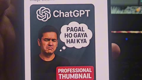 Make thumbnail using ChatGPT in just 1 click