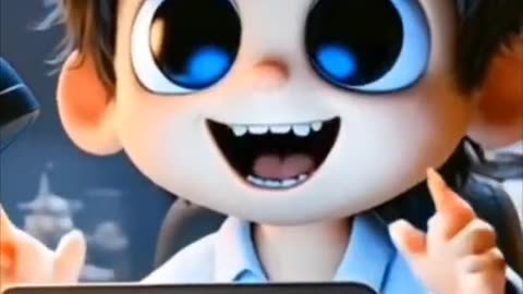 Pixar style animation
