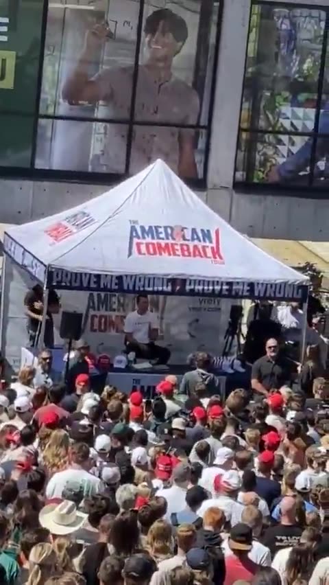 Chalie Kirk was just shot on live television