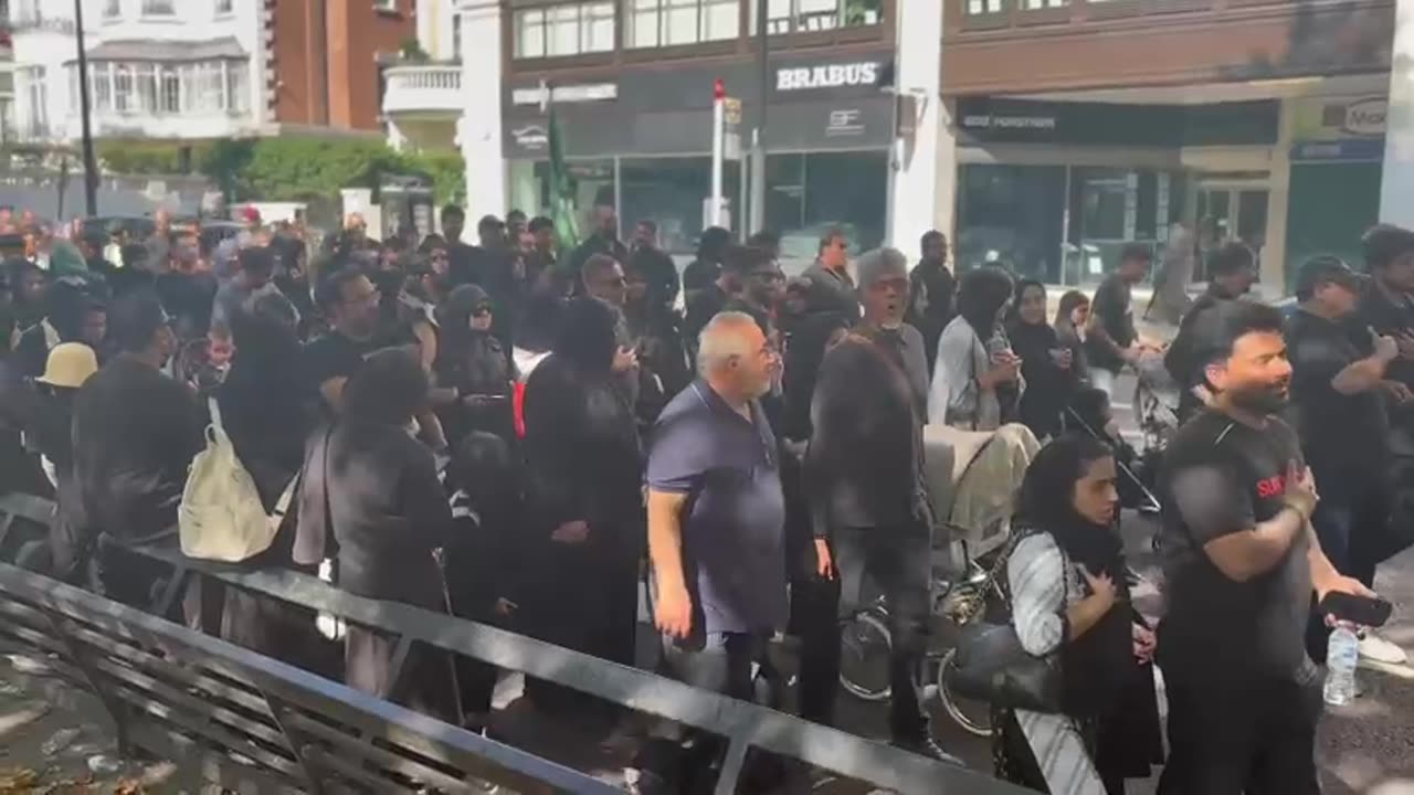 Another "new normal" Sunday in "Modern London".