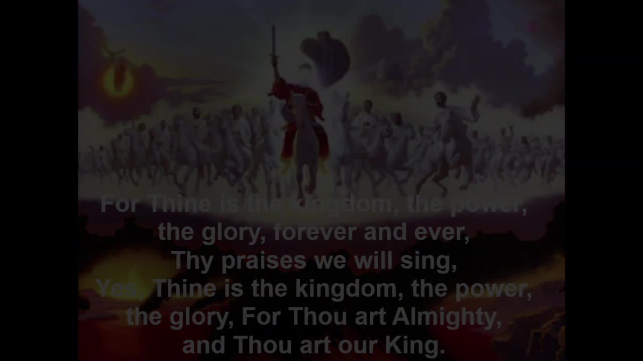 Thine Is the Kingdom - Acapella Congregation Singing