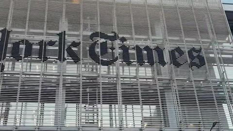 Is The New York Times complicit in the Israel-USA HOLOCAUST against Palestinians?