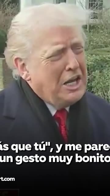 Trump habla de la medalla del Nobel que le regaló María Corina Machado