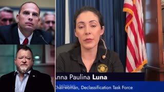 Rep Luna says David Grusch is helping Congress parse who is a good and bad actor.