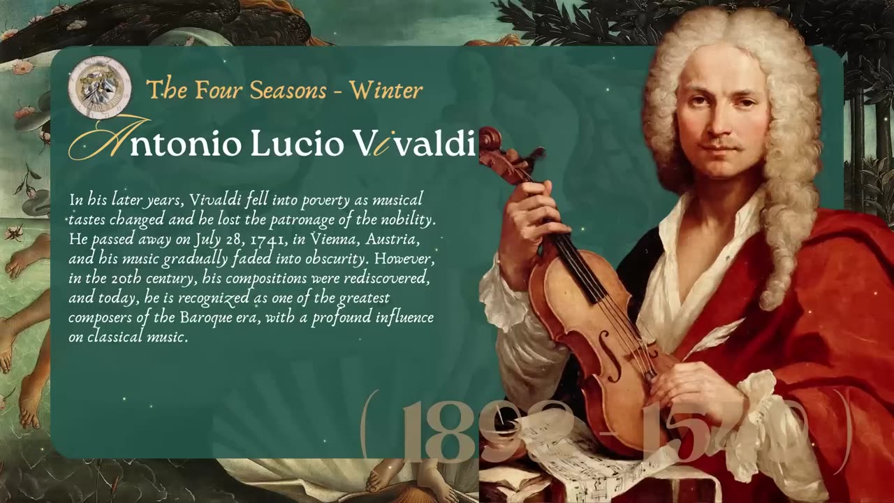 Top 44 Classical Masterpieces from Legendary Composers | Vivaldi, Bach, Paganini, Mozart,...