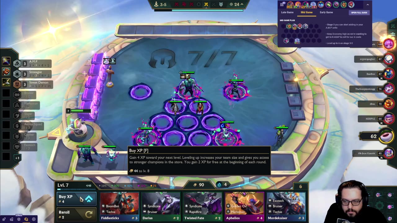 TFT Set 14 Climbing Gold