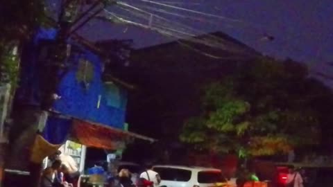 Molave Street in Bacoor, Cavite in the Philippines