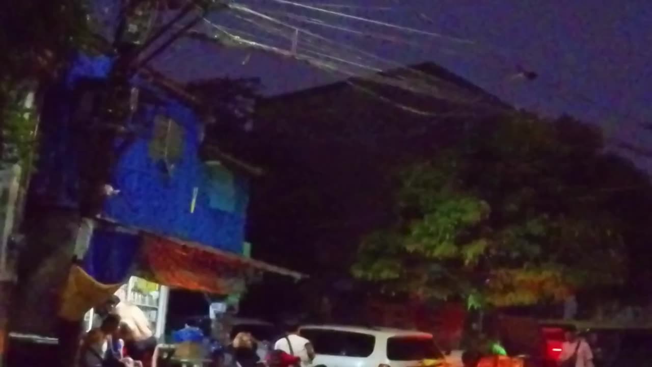 Molave Street in Bacoor, Cavite in the Philippines
