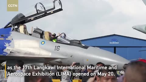 China's J-10CE fighter jet draws global attention at LIMA 2025