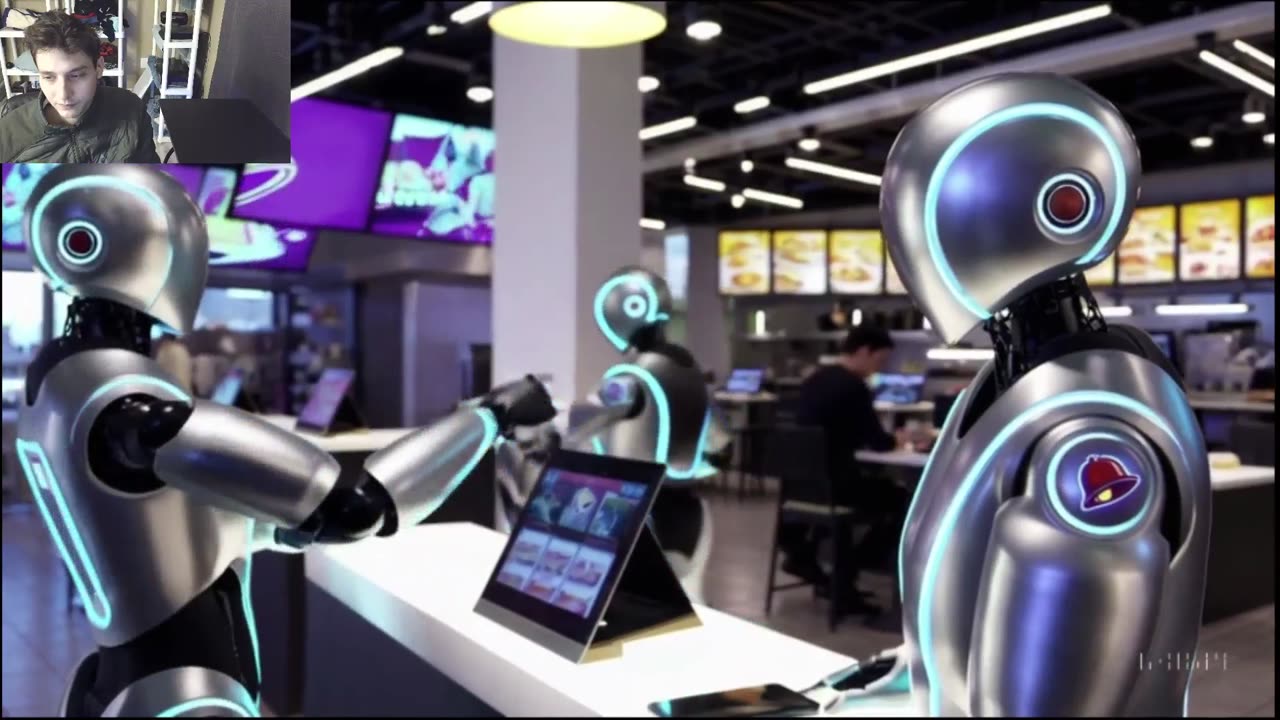 Outtake #1,150 Of The Robots Work At A Taco Bell Restaurant Fake Funny Parody Video