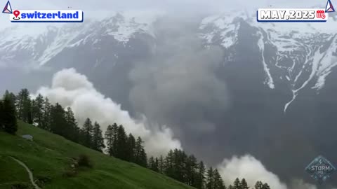 Switzerland Now ! Massive Glacier Collapse Buries Village Under Mountains of Ice and Debris