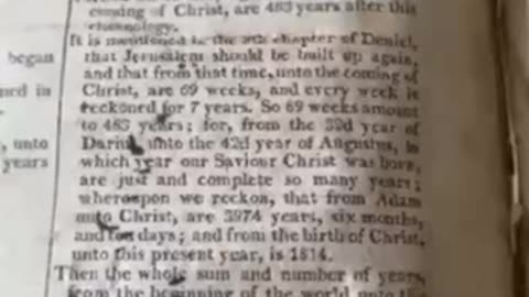 Bible from 1800s