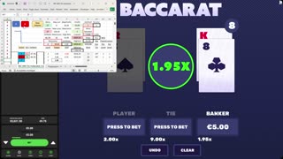Baccarat - 10 units in 10 minutes, 52.1% HR, 30 unit drawdown, to level 8, Hollandish LCSD 4.1