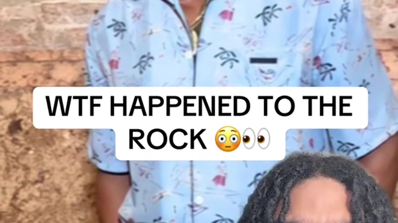 DWAYNE THE ROCK JOHNSON < CLONE OR LACK OF ADRENOCHROME?