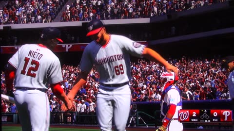 MLB The Show: Washington Nationals vs Philadelphia Phillies (S19 G125)