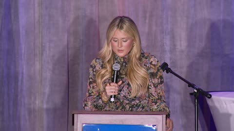 Riley Gaines at the 2025 IFI Banquet