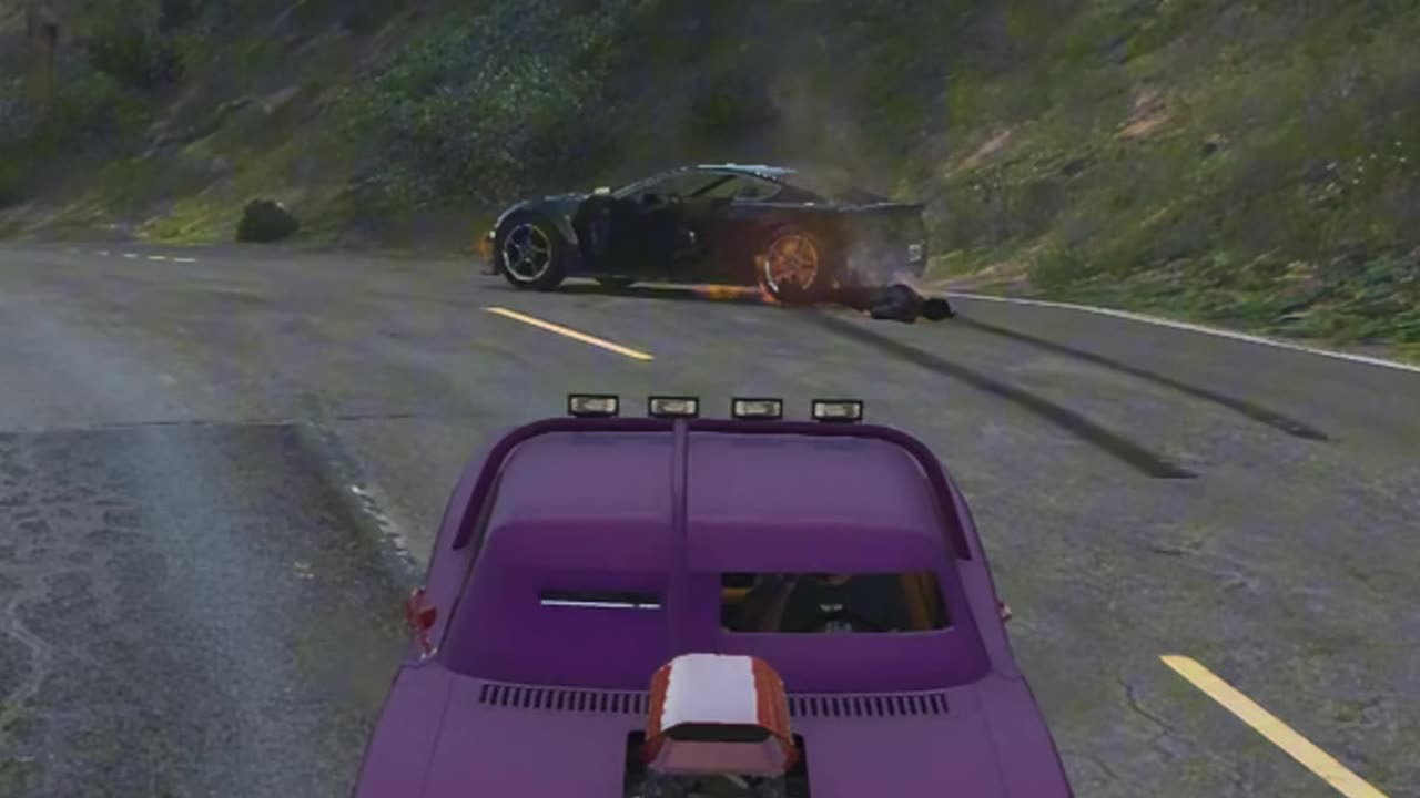 GTA V 42 Duke O'Death Crash💥