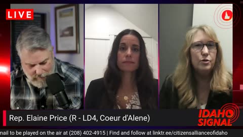 Rep. Elaine Price (R-LD4) and Katherine Hartley on what it will take end Christian bigotry in Idaho
