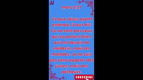"J’suis pas venu pour les bien portants" marc 2:17 #shorts #youtube #ytshorts #jesus #views #french