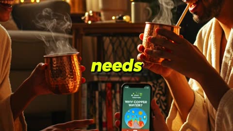 Do you know what happens when you drink from a copper cup every morning?