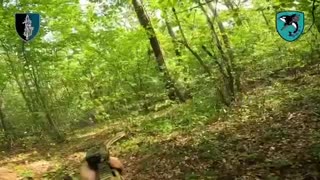 A Ukrainian Marines Reconnaissance Group Gets Into a Firefight