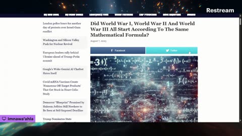 Did World War I, World War II And World War III All Start According To a Mathematical Formula?