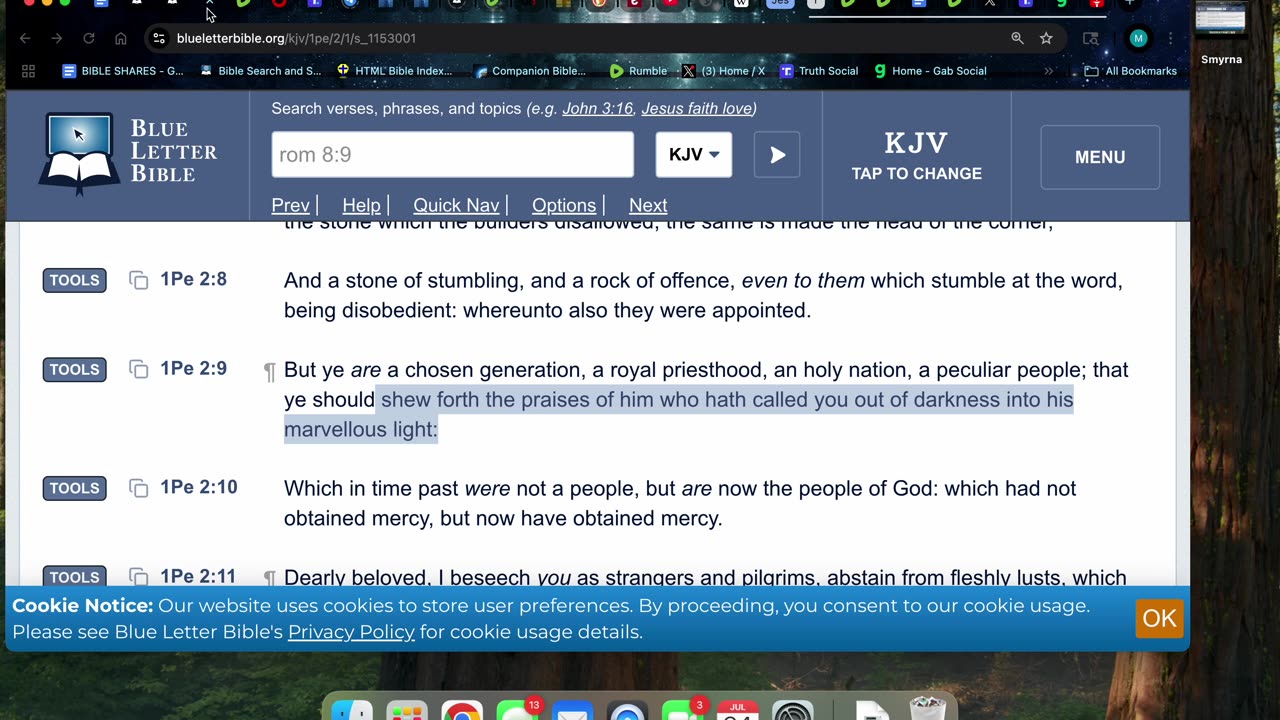 7/24/25 Smyrna will have tribulation, and poverty, but she is rich bc she has the WORD of GOD!#2