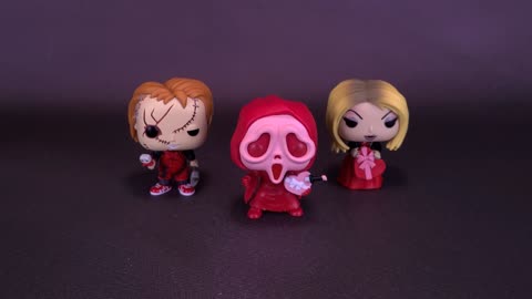 Funko Pop! Movies Valentines Chucky And Tiffany Vinyl Figures
