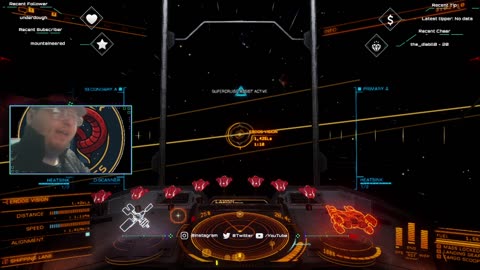 Let's Play Elite Dangerous 420 18+ M-rated Raw old-school unscripted livestream