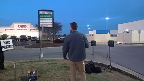 Brother Robert and Brother Levi at Walmart in Athens Alabama