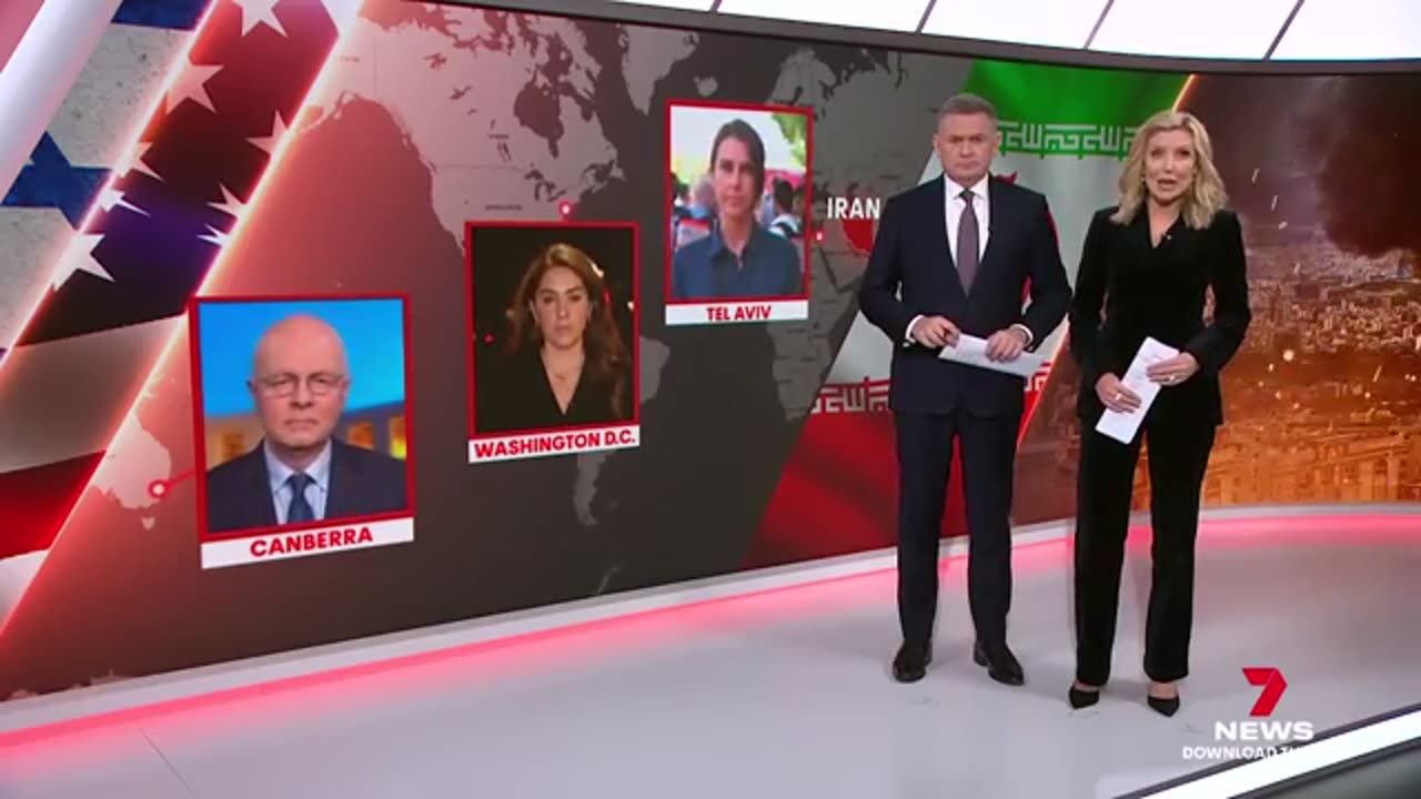 US bombs three nuclear sites in Iran | 7NEWS