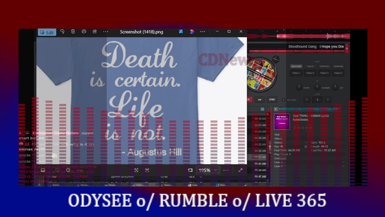 CDNews - WPowerHour music test stream