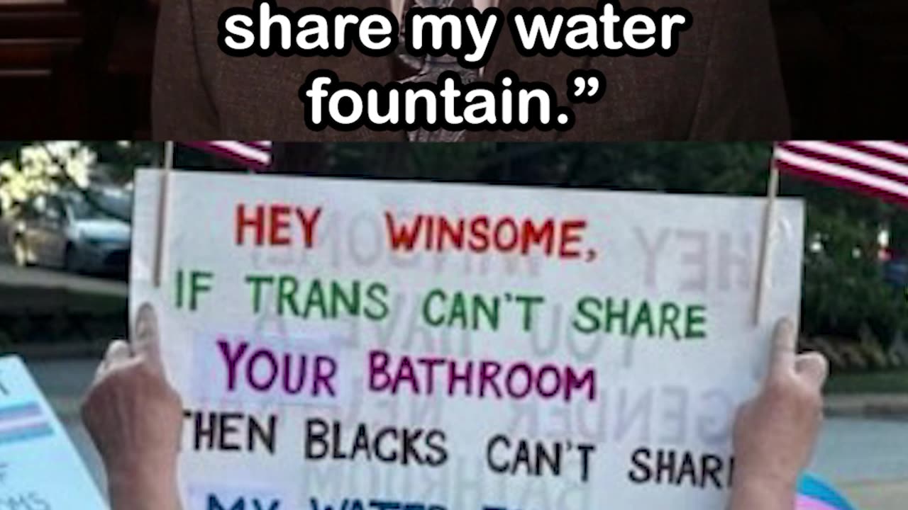 Anti Earle-Sears Protester’s Sign Sparks Backlash Over Jim Crow-era Language