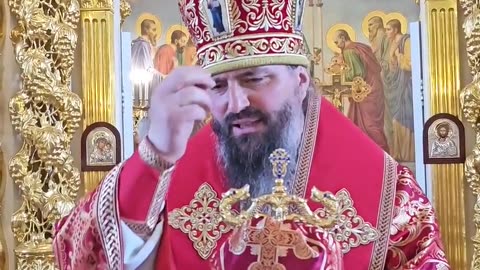 Ereticul Ecumenist Siluan Hulitor, Schismatic, Apostat, Antihrist, Batjocoritor al Semnului Sv.Cruci