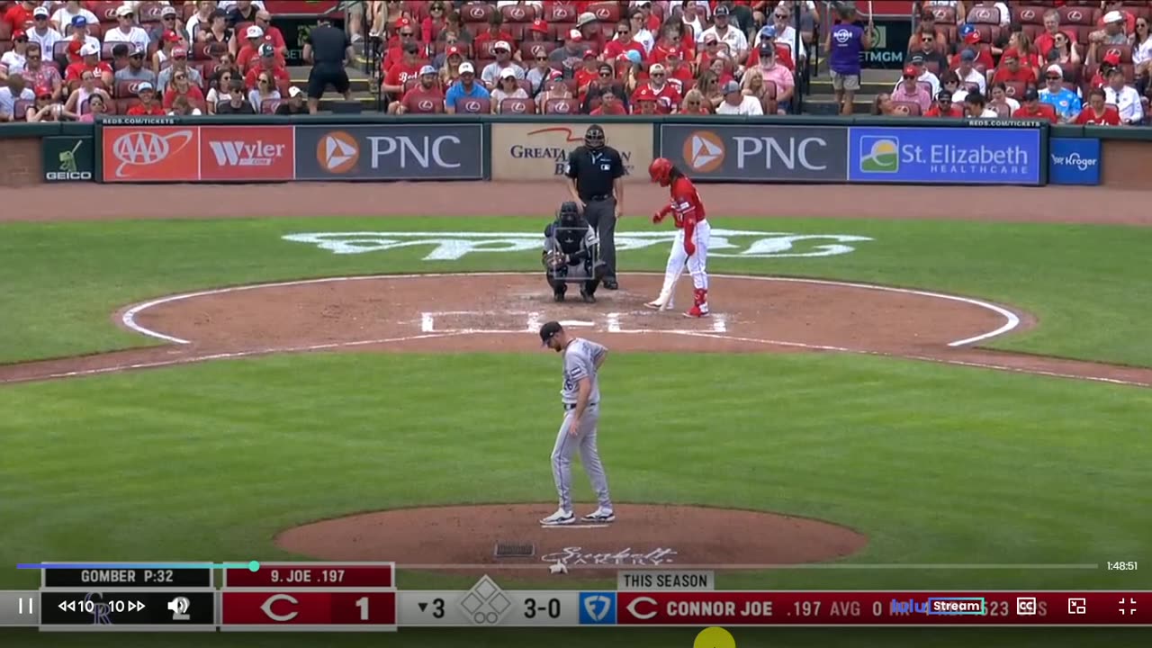 Rockies du Colorado vs Reds de Cincinnati