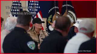POTUS, First Lady Visit Flood-Stricken Texas Community