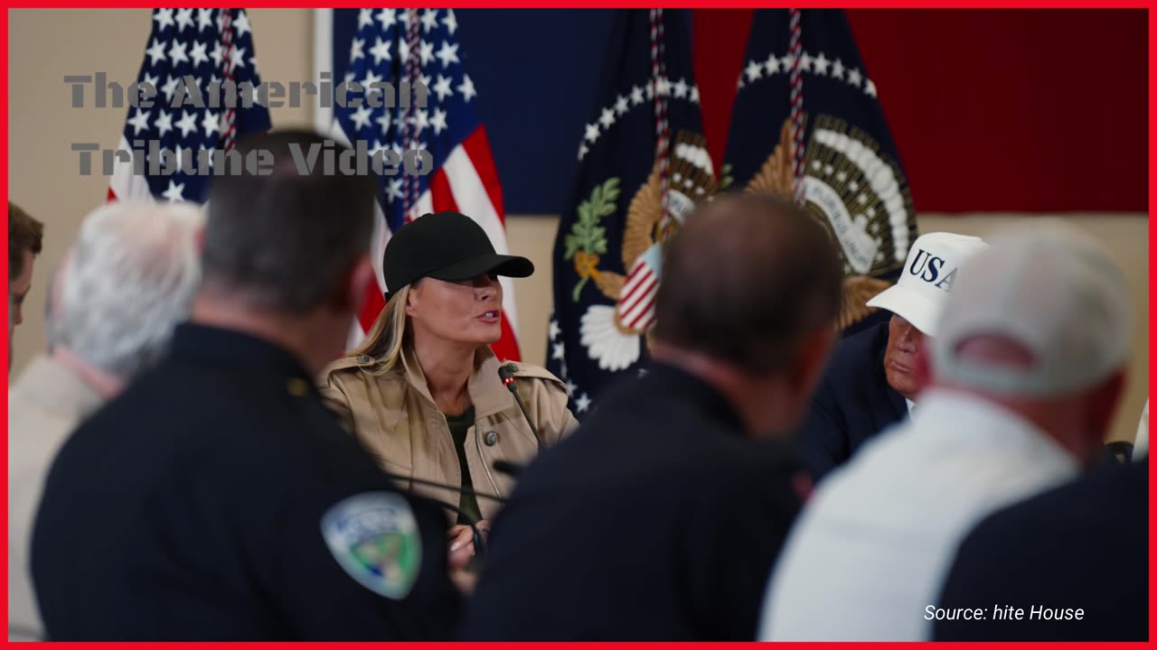POTUS, First Lady Visit Flood-Stricken Texas Community